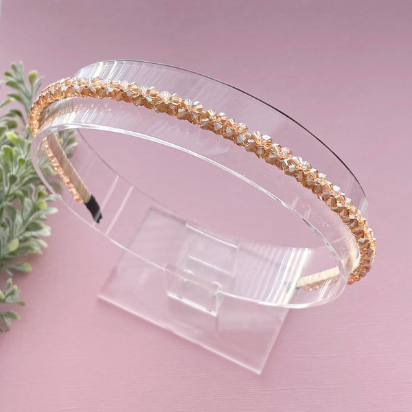 Dainty Champagne Jewel Headband