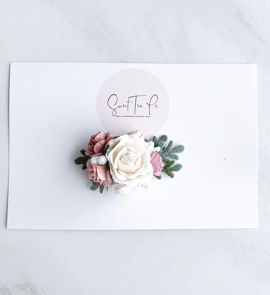 Botanical Garden Floral Hair Clip