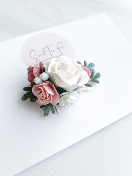 Botanical Garden Floral Hair Clip