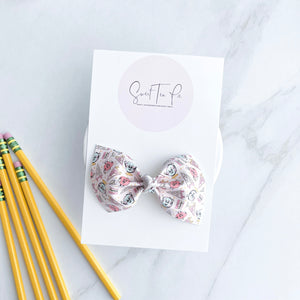 Be Brave Knot Hair Bow