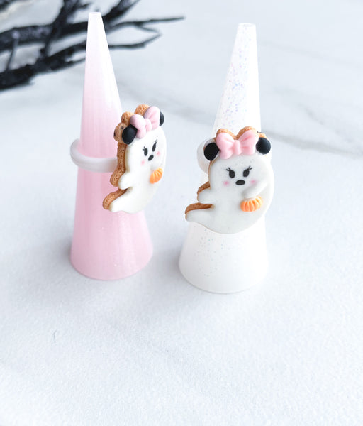 Minnie Ghost Girls Glam Ring