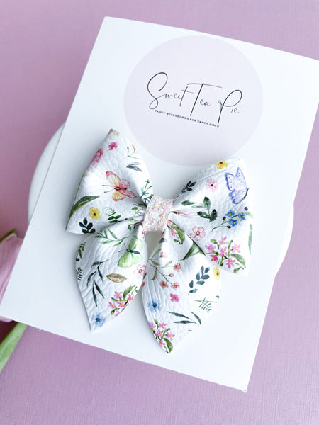 Butterfly Garden - Sailor Hair Bow