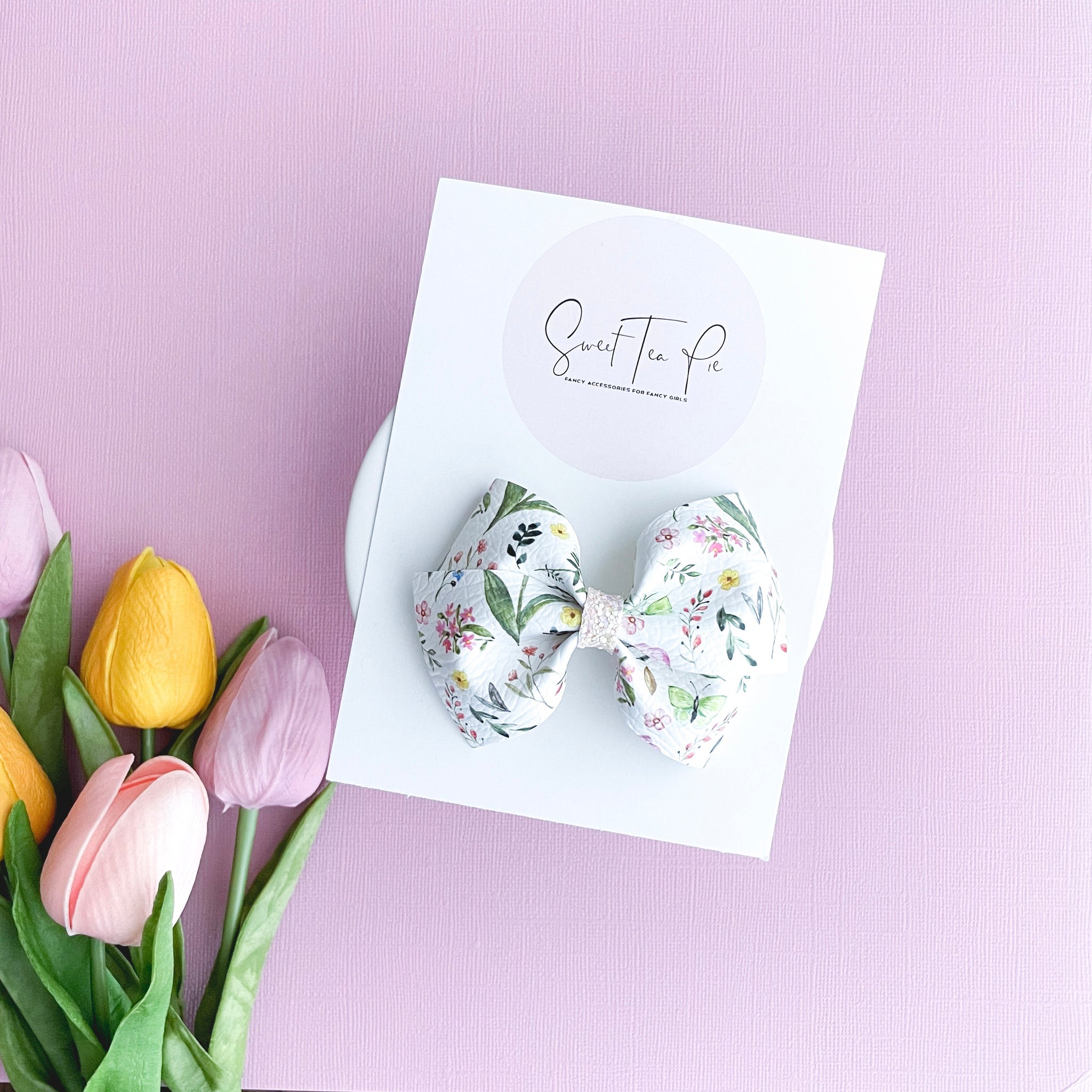 Butterfly Garden Lu Hair Bow