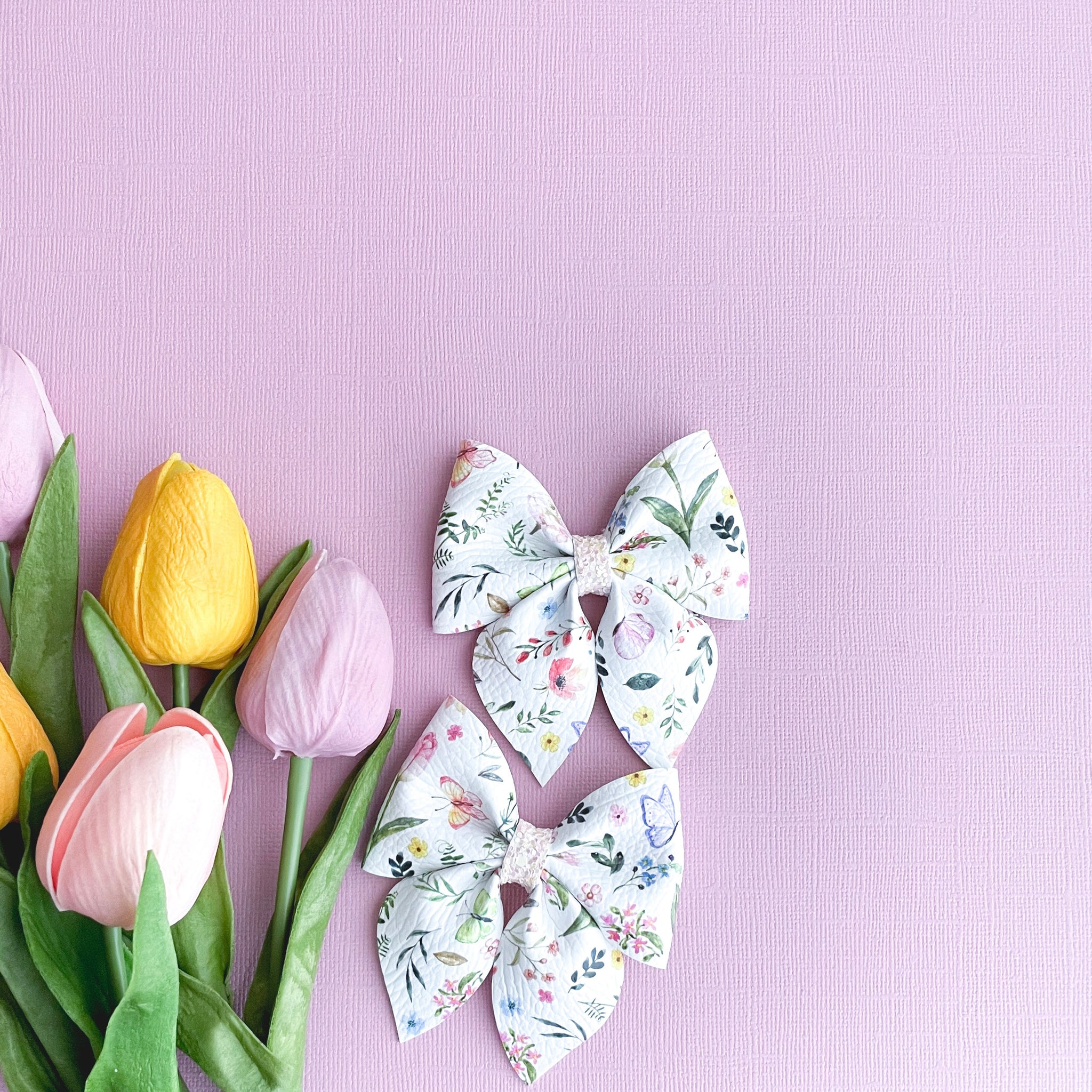 Butterfly Garden - Sailor Hair Bow