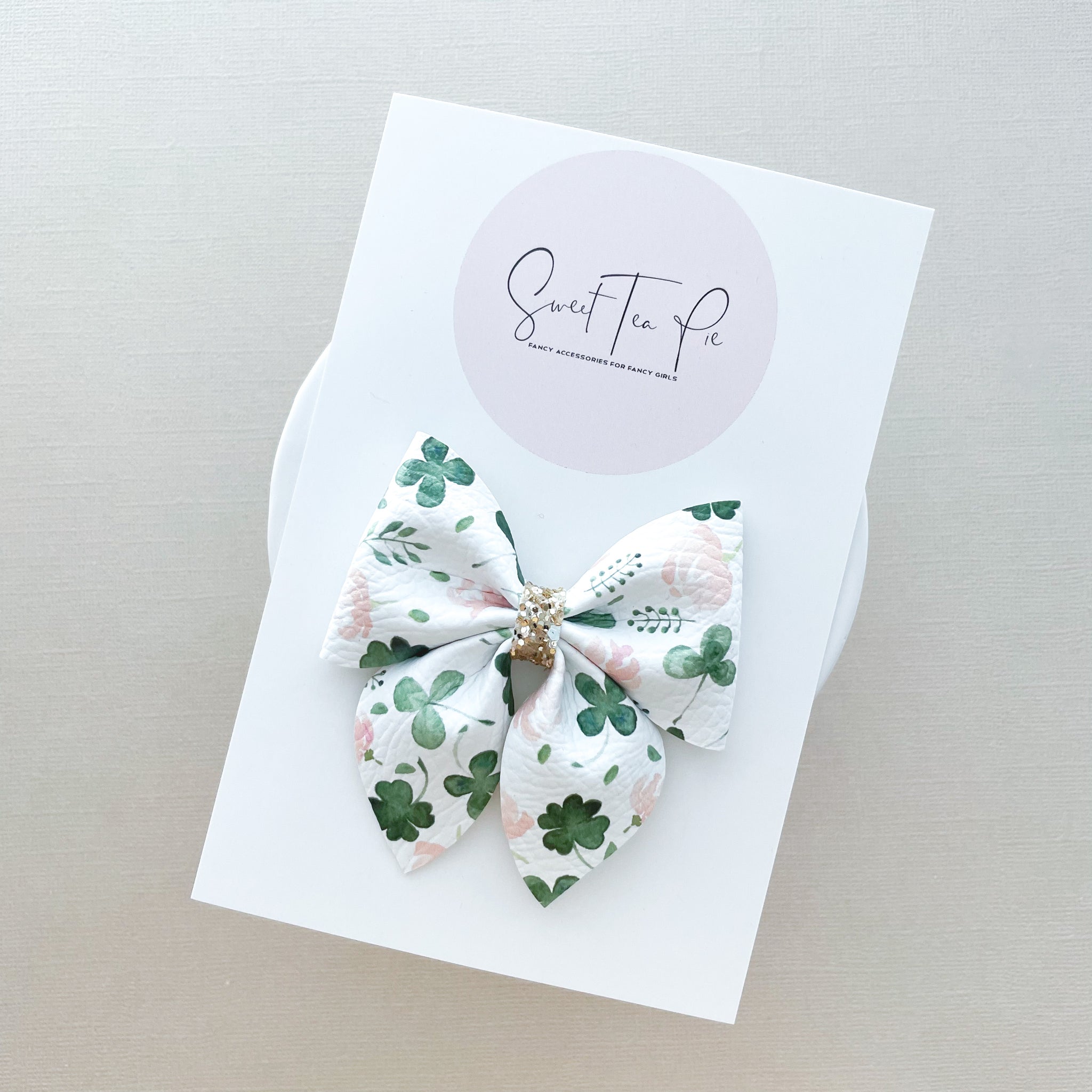 Field of Clovers - Sailor Hair Bow