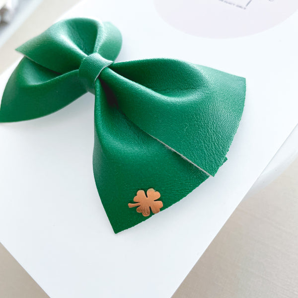 Golden Clover Lu Hair Bow