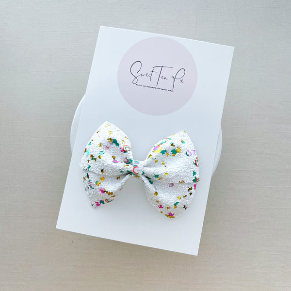 Irish Rainbow Lu Hair Bow