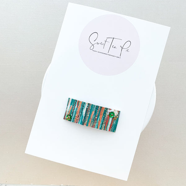 Irish Dance Sequin Snap Clip