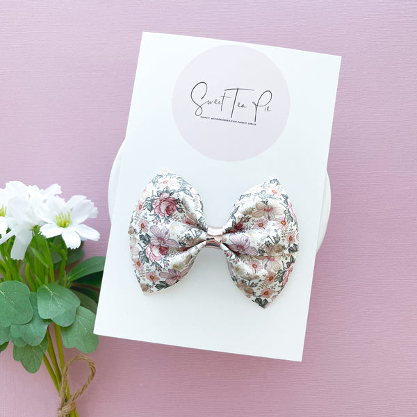 Vintage Blooms Lu Hair Bow