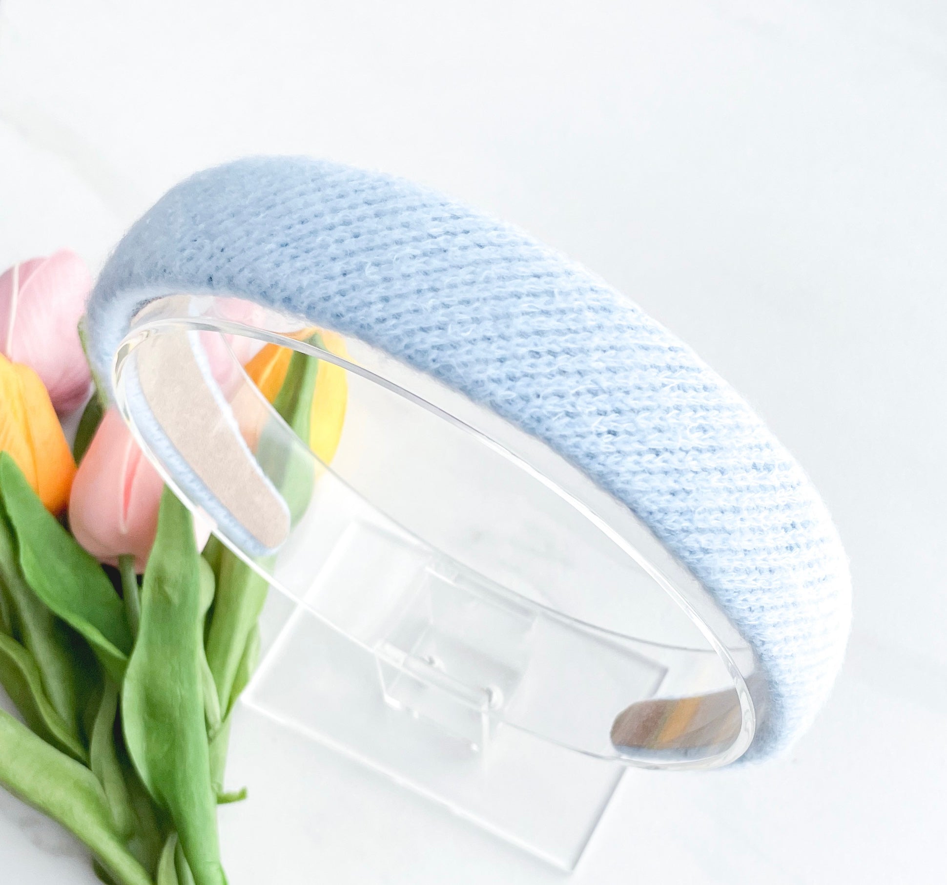 Sky Blue Sweater Headband