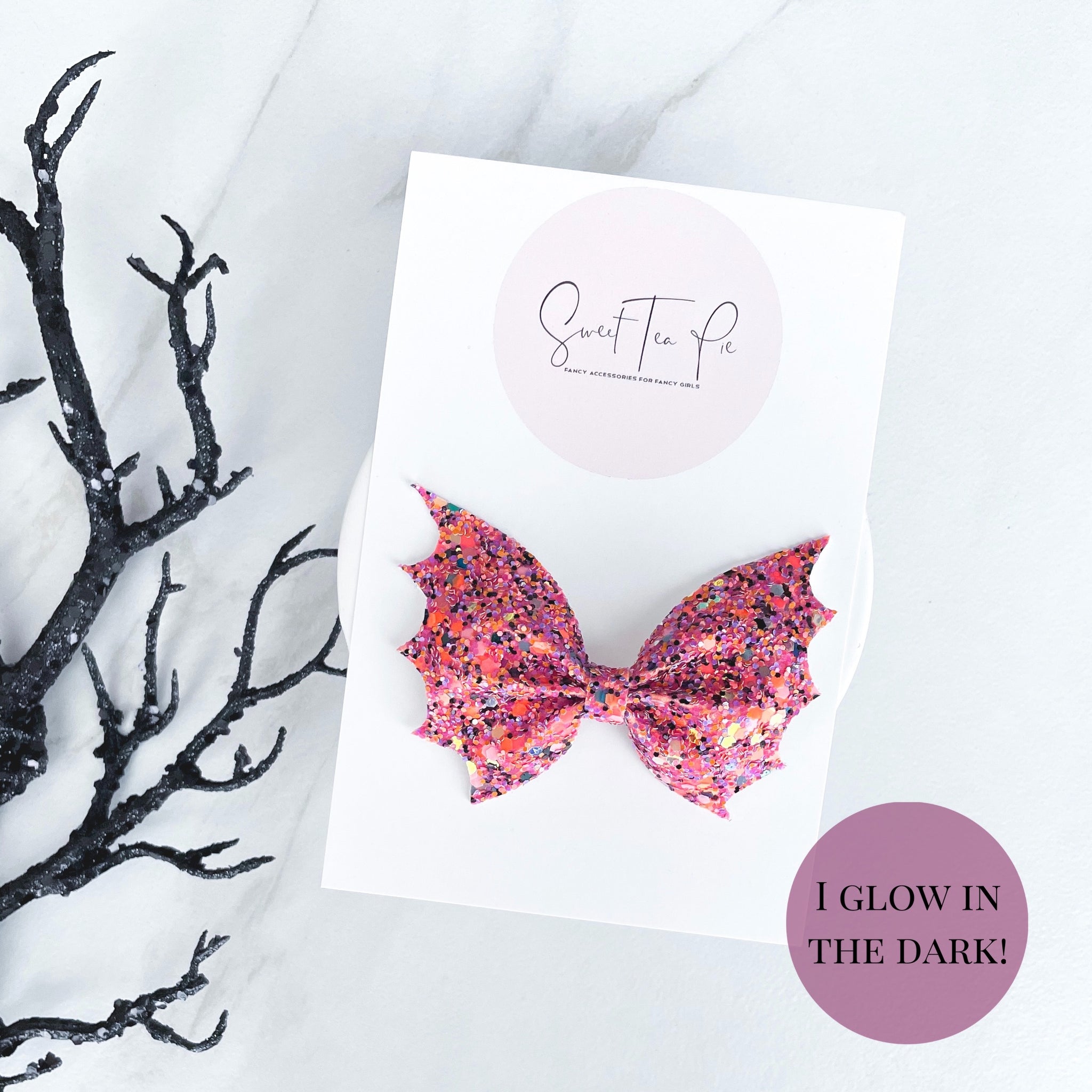 Spooky Sweet Batty Hair Clip