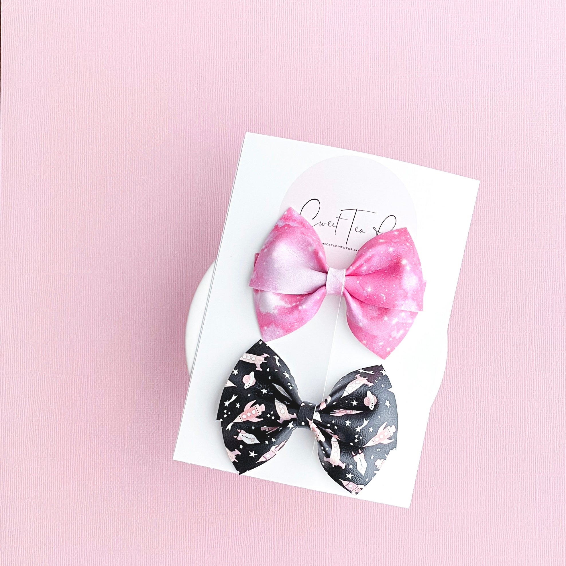 Space Girls Mini Lu Bow - Set of 2