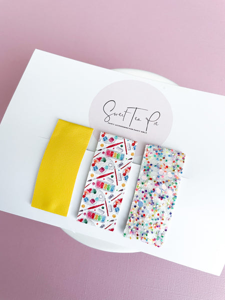Little Artist Snap Clip - Set of 3