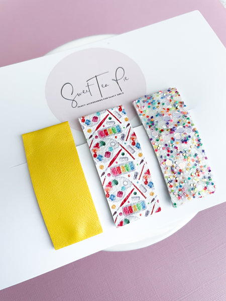 Little Artist Snap Clip - Set of 3