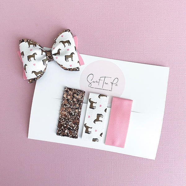 Horse Riding Snap Clip - Set of 3