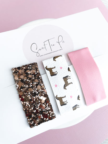 Horse Riding Snap Clip - Set of 3