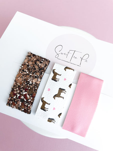 Horse Riding Snap Clip - Set of 3