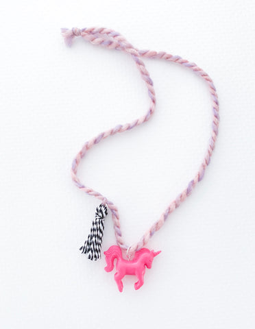 PINK Unicorn Necklace