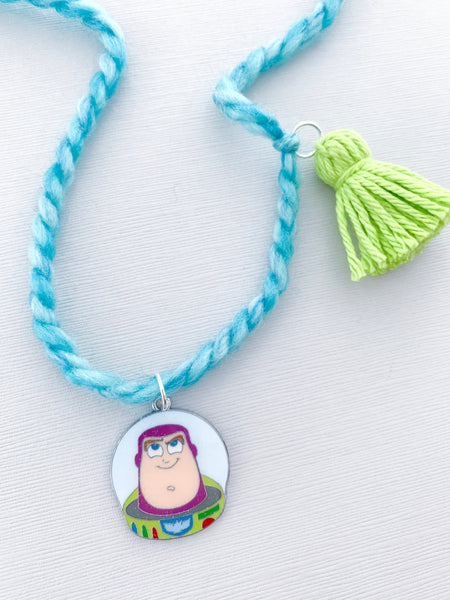 Buzz Lightyear Character Necklace