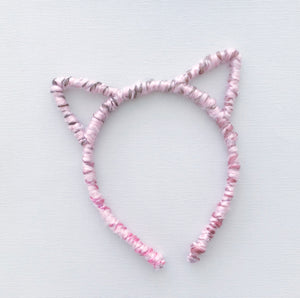 Pink Multicolor Cat Ear Headband