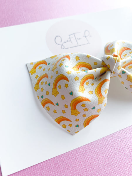 Wish Bear Knot Hair Bow