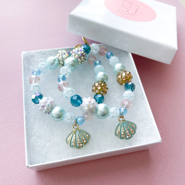 Seashells at the Seashore Glam Bracelet