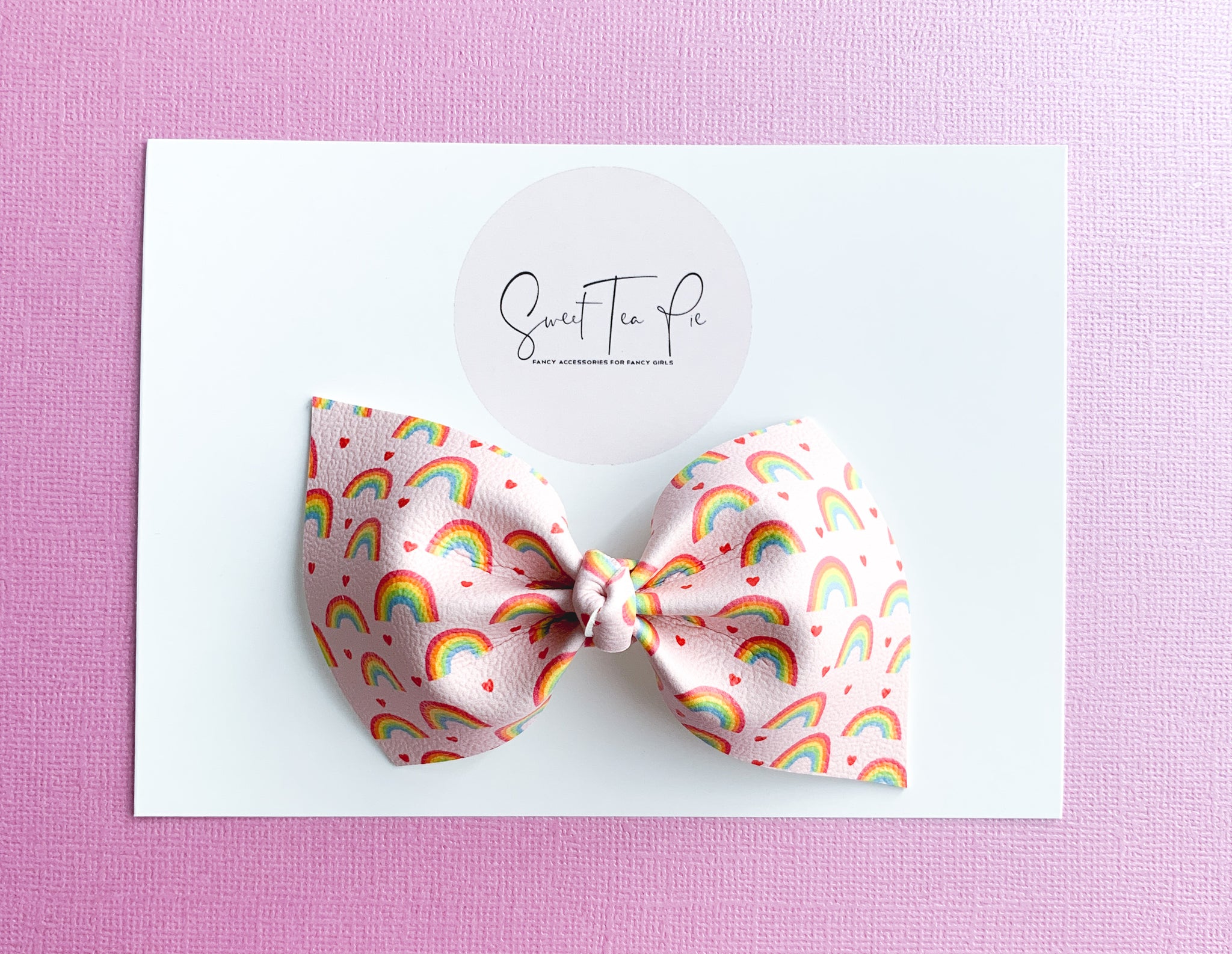 Cheer Bear Knot Hair Bow
