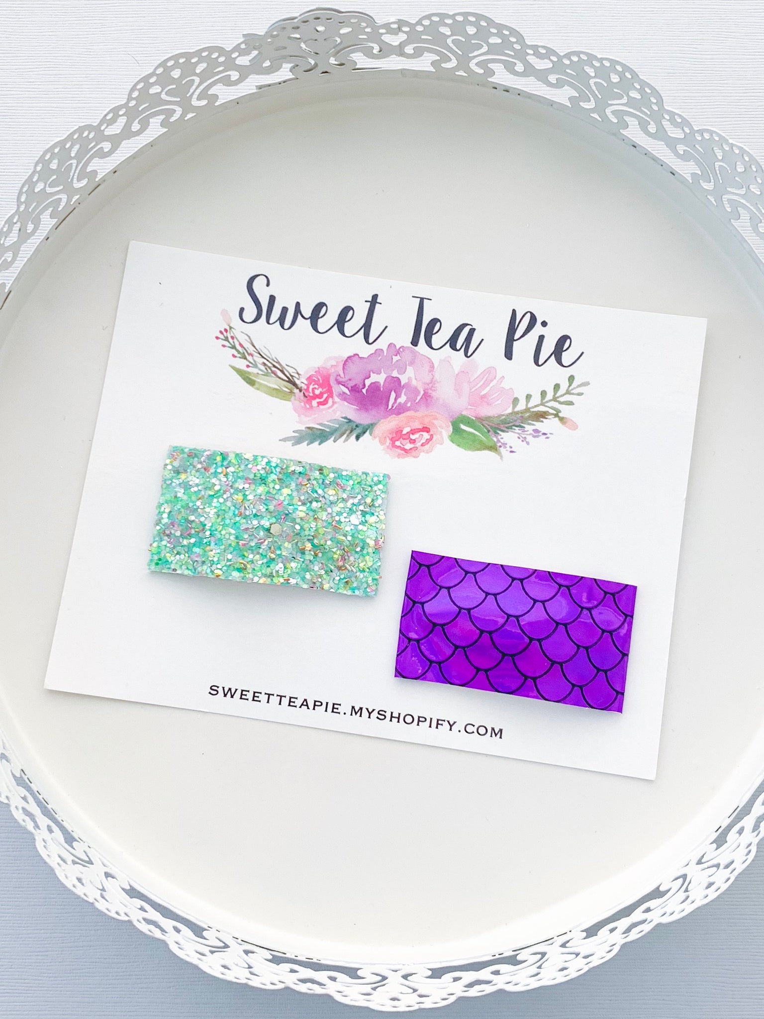 Mermaid Tail Snap Clip Set