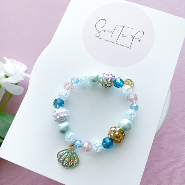 Seashells at the Seashore Glam Bracelet